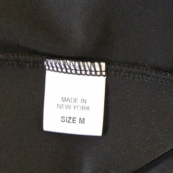 Petersyn Black Velvet Puff Sleeve Crew Neck Top - Picture 7 of 9